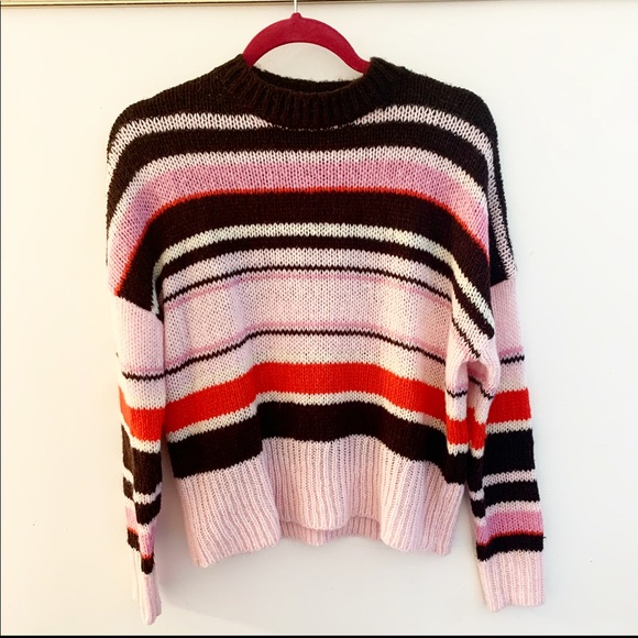Something Navy Striped Sweater - Picture 1 of 5